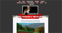 Desktop Screenshot of kabaretcavaliers.com