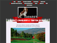 Tablet Screenshot of kabaretcavaliers.com